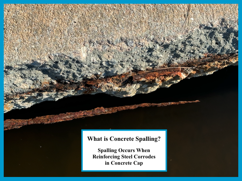 Seawall Steel Rust