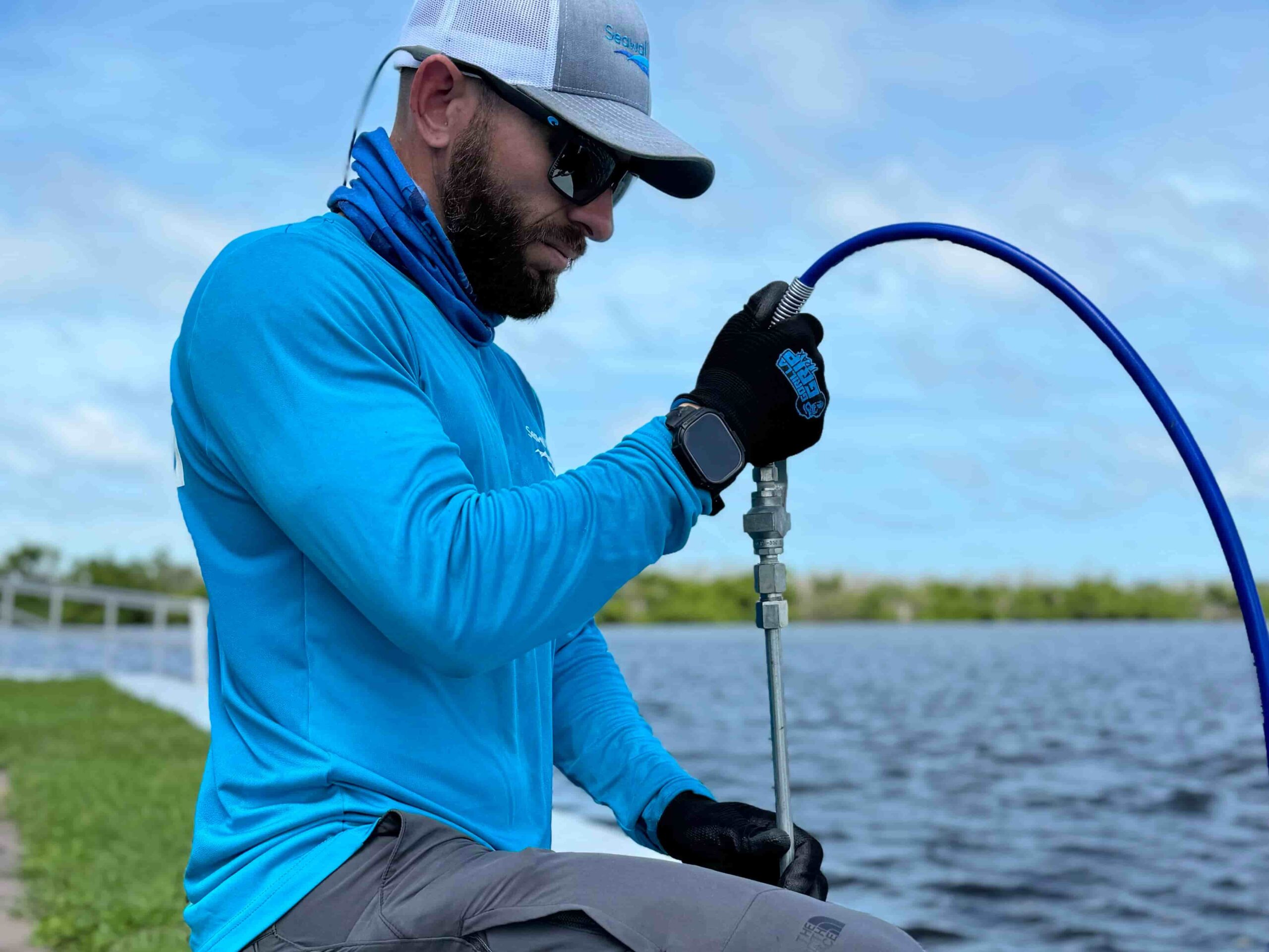 Seawall Foam Injection